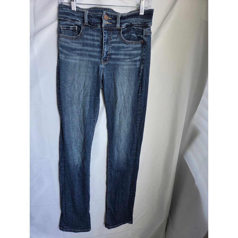 BKE Parker Jeans Women  Blue Medium Wash Universal Fit High Rise Straight
